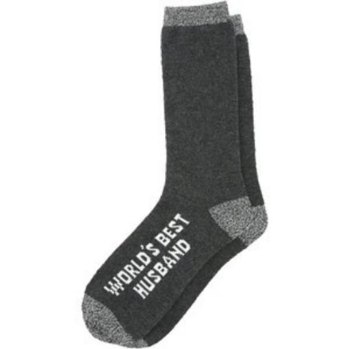 Picture of MAN MADE MENS SOCKS 1PR - HUSBAND